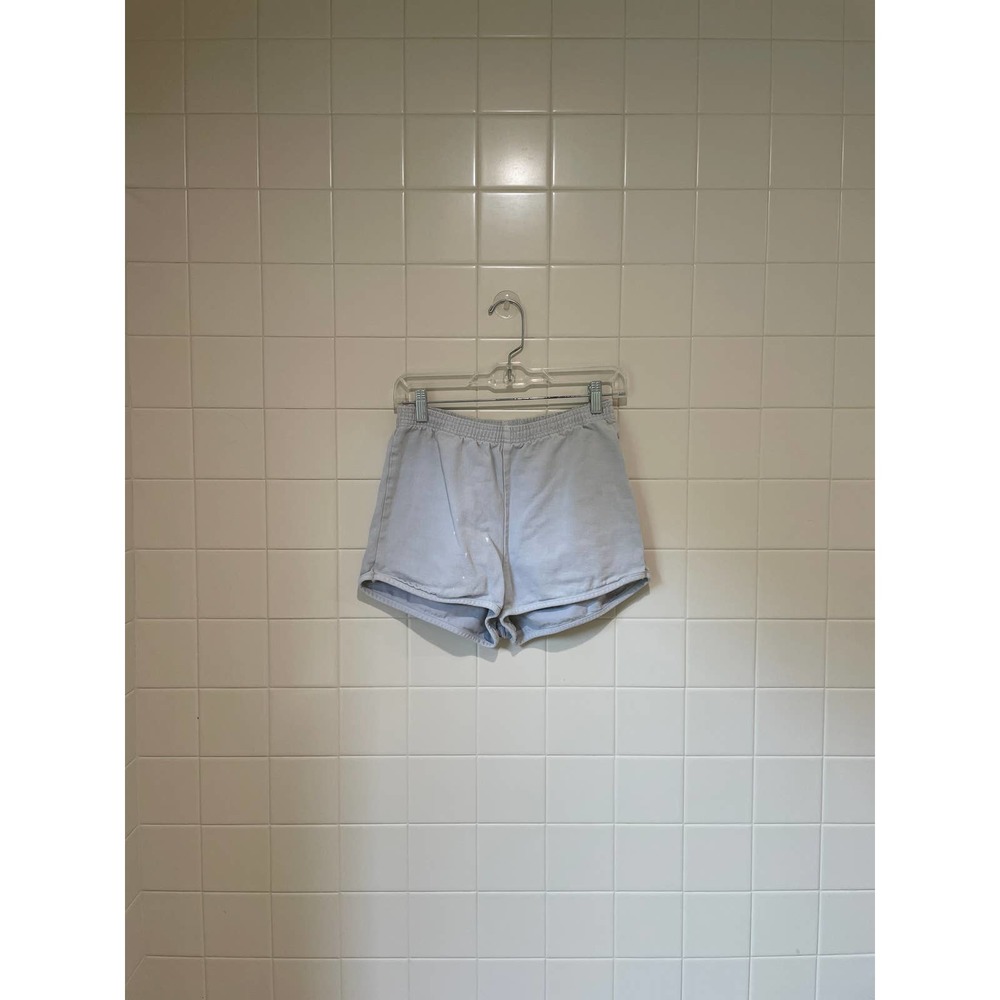 Vintage American Apparel Gym Shorts Elastic Denim Size S